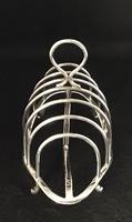 Art Nouveau Silver Plated 7 Bar Toast Rack (3 of 5) Art Nouveau Silver Plated 7 Bar Toast Rack (3 of 5)