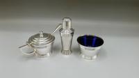 Keith Murray Art Deco Silver Plated Cruet - Designed for Mappin & Webb (2 of 7) Keith Murray Art Deco Silver Plated Cruet - Designed for Mappin & Webb (2 of 7)