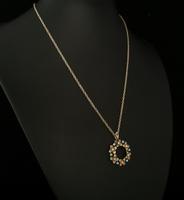 Antique Art Nouveau 15ct Gold Floral Pendant, Pearl & Turquoise, 9ct Gold Necklace (8 of 12) Antique Art Nouveau 15ct Gold Floral Pendant, Pearl & Turquoise, 9ct Gold Necklace (8 of 12)