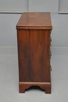 Small Georgian Mahogany Bachelors Writing Chest of Drawers with Provenance (12 of 24) Small Georgian Mahogany Bachelors Writing Chest of Drawers with Provenance (12 of 24)