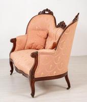 Elegant Victorian Mahogany Settee (6 of 9) Elegant Victorian Mahogany Settee (6 of 9)
