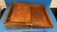 Victorian Brassbound Figured Walnut Writing Slope (18 of 18) Victorian Brassbound Figured Walnut Writing Slope (18 of 18)