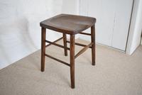 Oak Stool with Shaped Seat (7 of 10) Oak Stool with Shaped Seat (7 of 10)