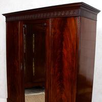 Triple Compactum Wardrobe Flame Mahogany 19th Century (6 of 12) Triple Compactum Wardrobe Flame Mahogany 19th Century (6 of 12)