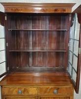 Edwardian Inlaid Mahogany Bookcase - (7 of 10) Edwardian Inlaid Mahogany Bookcase - (7 of 10)