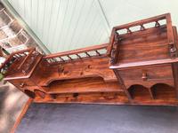 Antique Anglo Indian Teak Pedestal Writing Desk (8 of 13) Antique Anglo Indian Teak Pedestal Writing Desk (8 of 13)