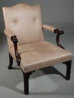 An Early 20th Century Mahogany Framed Gainsborough Armchair (3 of 5) An Early 20th Century Mahogany Framed Gainsborough Armchair (3 of 5)