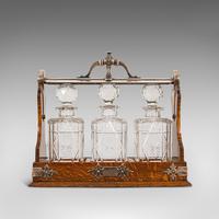 Antique Locking Tantalus, English, Oak, Decanter Case, Fenton Bros, Victorian (9 of 12) Antique Locking Tantalus, English, Oak, Decanter Case, Fenton Bros, Victorian (9 of 12)