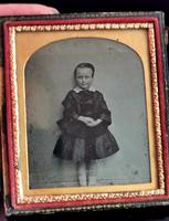 Victorian Cased Ambrotype Photograph, Boy in a Dress (5 of 7) Victorian Cased Ambrotype Photograph, Boy in a Dress (5 of 7)