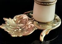 Antique French Bronze & Alabaster Inkwell (3 of 12) Antique French Bronze & Alabaster Inkwell (3 of 12)