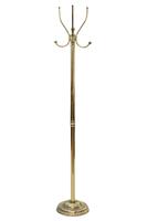 Vintage Mid Century Polished Brass Metal Hall Coat & Hat Stand - Fine Quality Furniture c.1950 (1 of 4)