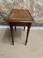 19th Century Games / Occasional Table with Inlaid Top (6 of 7) 19th Century Games / Occasional Table with Inlaid Top (6 of 7)
