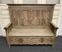 Bleached Oak Hall Bench (2 of 15) Bleached Oak Hall Bench (2 of 15)