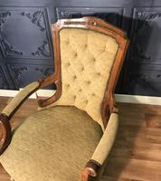 Quality Victorian Walnut Armchair (3 of 14) Quality Victorian Walnut Armchair (3 of 14)