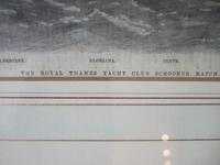 19th century engraving of The Royal Thames Yacht Club schooner match 1863 (4 of 5) 19th century engraving of The Royal Thames Yacht Club schooner match 1863 (4 of 5)