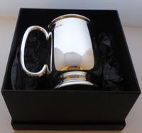 Viners 1960 Half 1/2 Pint Hallmarked Solid Silver Tankard Christening Mug 194g (8 of 10) Viners 1960 Half 1/2 Pint Hallmarked Solid Silver Tankard Christening Mug 194g (8 of 10)
