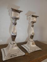 Pair of Silver Candlesticks 1918 (3 of 10) Pair of Silver Candlesticks 1918 (3 of 10)