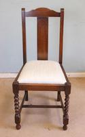 Antique Set of Four Oak Dining Chairs (3 of 9) Antique Set of Four Oak Dining Chairs (3 of 9)
