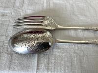Solid Silver Fork & Spoon Christening Set (3 of 5) Solid Silver Fork & Spoon Christening Set (3 of 5)