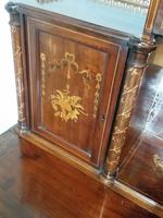 Victorian Mahogany And Inlaid Desk. (6 of 9) Victorian Mahogany And Inlaid Desk. (6 of 9)