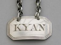 George III Silver Sauce Label 'kyan', By Thomas & James Phipps, London, C1820 (3 of 5) George III Silver Sauce Label 'kyan', By Thomas & James Phipps, London, C1820 (3 of 5)
