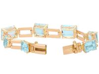39.87ct Aquamarine and 18ct Yellow Gold Bracelet - Art Deco - Vintage Circa 1940 (4 of 9) 39.87ct Aquamarine and 18ct Yellow Gold Bracelet - Art Deco - Vintage Circa 1940 (4 of 9)