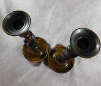 Pair of English Oak Barley Twist Candlesticks (6 of 6) Pair of English Oak Barley Twist Candlesticks (6 of 6)