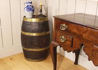 Georgian Oak Brandy Barrel. Stick Stand. Lamp Table (3 of 11) Georgian Oak Brandy Barrel. Stick Stand. Lamp Table (3 of 11)