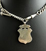 Antique Victorian Silver Albert Chain, Watch Chain (2 of 12) Antique Victorian Silver Albert Chain, Watch Chain (2 of 12)