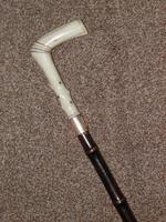 Edwardian Hallmarked 1908 12 Carat Gold Bamboo Walking Cane by "BRIGG OF LONDON" (3 of 9) Edwardian Hallmarked 1908 12 Carat Gold Bamboo Walking Cane by "BRIGG OF LONDON" (3 of 9)