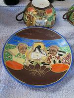 Pair of Oriental Porcelain Tea Cup & Saucer with Hand Painted Geisha Lady (2 of 9) Pair of Oriental Porcelain Tea Cup & Saucer with Hand Painted Geisha Lady (2 of 9)