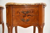 Pair of Antique French Marble Top Kidney Bedside Tables (5 of 12) Pair of Antique French Marble Top Kidney Bedside Tables (5 of 12)