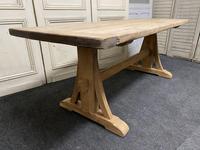 French Oak Farmhouse Trestle Dining Table (5 of 14) French Oak Farmhouse Trestle Dining Table (5 of 14)