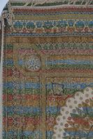 Large Vintage Middle Eastern Embroidered Silk Wall Hanging (6 of 10) Large Vintage Middle Eastern Embroidered Silk Wall Hanging (6 of 10)