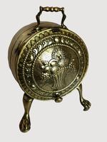 Quality Antique Victorian Ornate Brass Coal Bucket (11 of 15) Quality Antique Victorian Ornate Brass Coal Bucket (11 of 15)