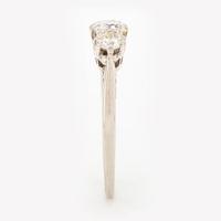 Art Deco 0.72 Carat Diamond Three Stone Trilogy Engagement Ring c.1920 (4 of 5) Art Deco 0.72 Carat Diamond Three Stone Trilogy Engagement Ring c.1920 (4 of 5)