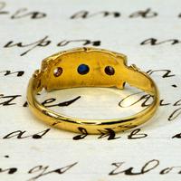 The Antique Victorian 1896 Sapphire & Diamond Ring (4 of 4) The Antique Victorian 1896 Sapphire & Diamond Ring (4 of 4)