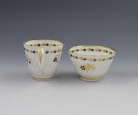 Flight Period Worcester Porcelain Spiral Fluted Trio, Tea Bowl, Cup & Saucer (4 of 9) Flight Period Worcester Porcelain Spiral Fluted Trio, Tea Bowl, Cup & Saucer (4 of 9)