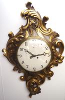 Impressive French Carved Cartel Wall Clock 8 Day Movement Scrolling leaf design 84cm High (11 of 13) Impressive French Carved Cartel Wall Clock 8 Day Movement Scrolling leaf design 84cm High (11 of 13)