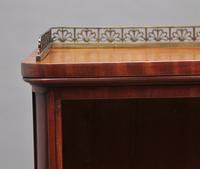 Early 19th Century Mahogany Open Bookcase with Brass Gallery (7 of 8) Early 19th Century Mahogany Open Bookcase with Brass Gallery (7 of 8)