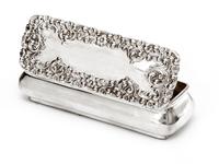 Small Victorian Silver Jewellery Box with Repousse Scroll and Flower Decoration (4 of 4) Small Victorian Silver Jewellery Box with Repousse Scroll and Flower Decoration (4 of 4)