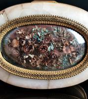 Antique French Jewellery Casket, Alabaster, Ormolu, Dried Flowers (12 of 13) Antique French Jewellery Casket, Alabaster, Ormolu, Dried Flowers (12 of 13)