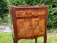 Pair of French Marquetry Bedside Tables in Kingwood (2 of 9) Pair of French Marquetry Bedside Tables in Kingwood (2 of 9)