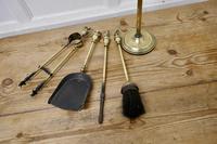 Heavy Quality Brass Fireside Companion Set, Fireside Tools (4 of 4) Heavy Quality Brass Fireside Companion Set, Fireside Tools (4 of 4)