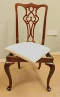 Antique Set of Six Mahogany Chippendale Style Dining Chairs (4 of 8) Antique Set of Six Mahogany Chippendale Style Dining Chairs (4 of 8)