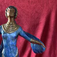 Erte (romain De Tirtoff) Ltd Edition Bronze Sculpture "Ecstasy" 163/500 (3 of 16) Erte (romain De Tirtoff) Ltd Edition Bronze Sculpture "Ecstasy" 163/500 (3 of 16)
