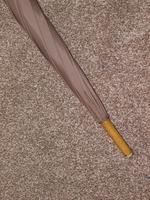 Antique Fawn Coloured Canopy Umbrella With Billiard Inspired Ball Handle (8 of 14) Antique Fawn Coloured Canopy Umbrella With Billiard Inspired Ball Handle (8 of 14)