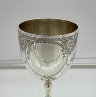 Antique Victorian Sterling Silver Wine Goblet London 1863 Henry Holland (5 of 8) Antique Victorian Sterling Silver Wine Goblet London 1863 Henry Holland (5 of 8)