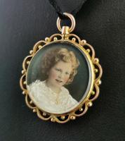 Antique Mourning Locket, Hairwork Pendant, 9ct Gold (7 of 10) Antique Mourning Locket, Hairwork Pendant, 9ct Gold (7 of 10)