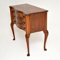 Antique Burr Walnut Lowboy Side Table (8 of 9) Antique Burr Walnut Lowboy Side Table (8 of 9)